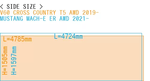 #V60 CROSS COUNTRY T5 AWD 2019- + MUSTANG MACH-E ER AWD 2021-